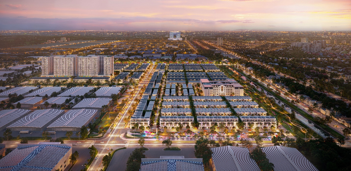 K-Home New City tọa lạc ngay lõi trung tâm thành phố mới Bình Dương, cách tòa tháp đôi trung tâm hành chính tập trung tỉnh Bình Dương chỉ khoảng 5km.
